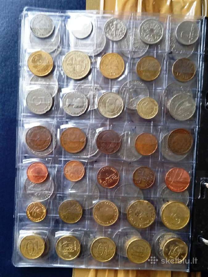 Mix albumas su 370 vnt. monetu - nuotraukos Nr. 13