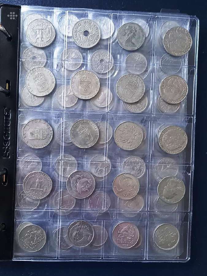 Mix albumas su 370 vnt. monetu - nuotraukos Nr. 16