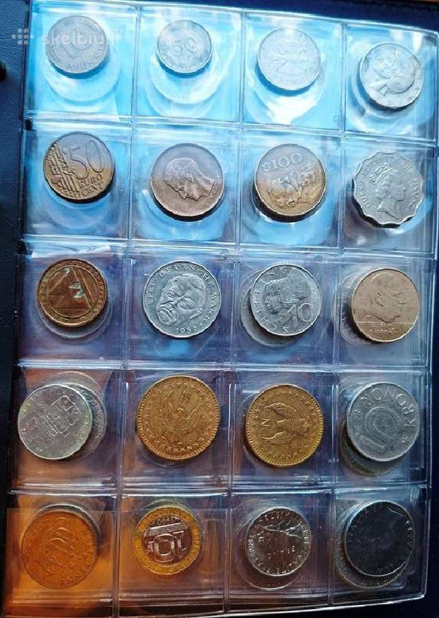 Mix albumas su 370 vnt. monetu - nuotraukos Nr. 6