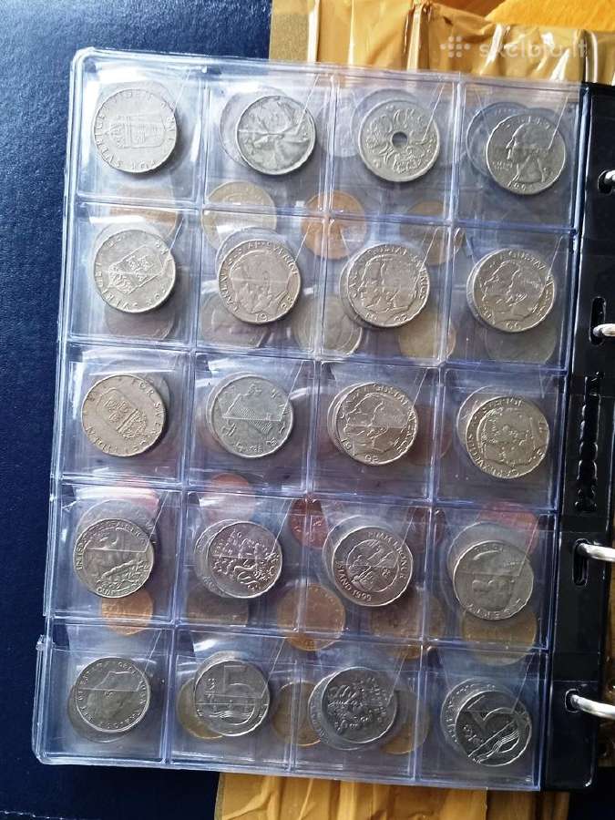 Mix albumas su 370 vnt. monetu - nuotraukos Nr. 17