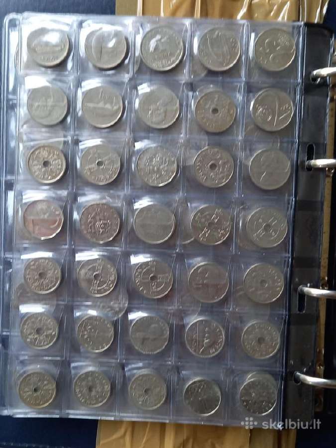 Mix albumas su 370 vnt. monetu - nuotraukos Nr. 21