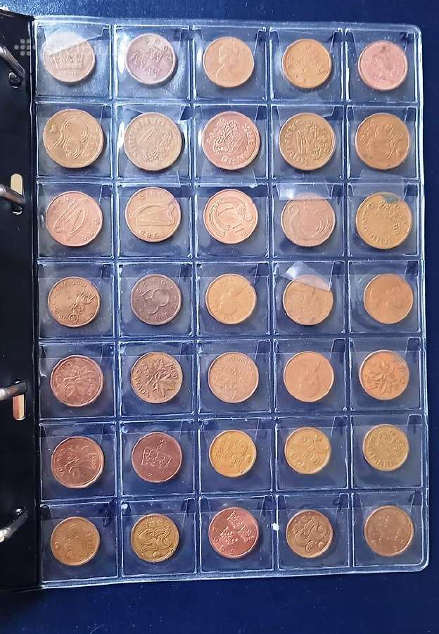 Mix albumas su 370 vnt. monetu - nuotraukos Nr. 24