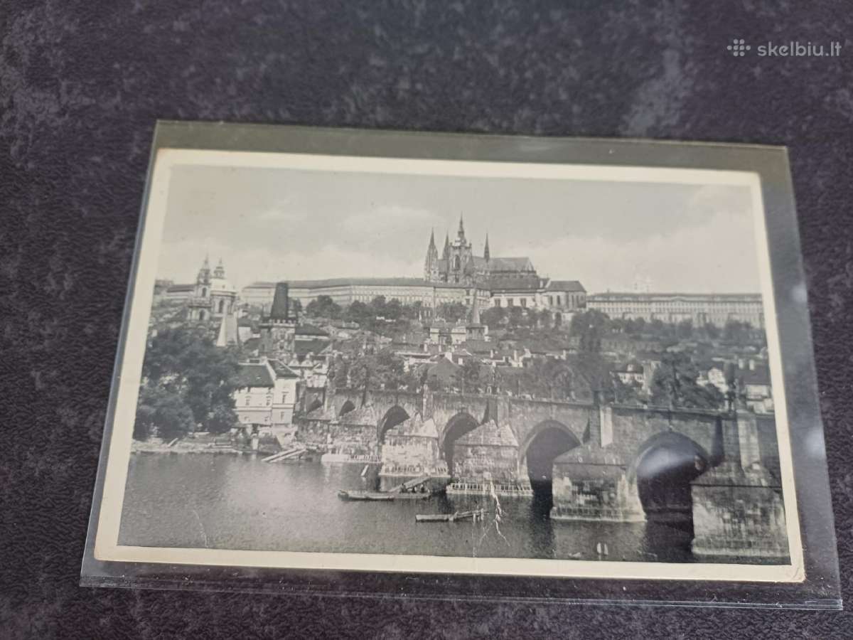 Sena atvirute Praga apie 1915