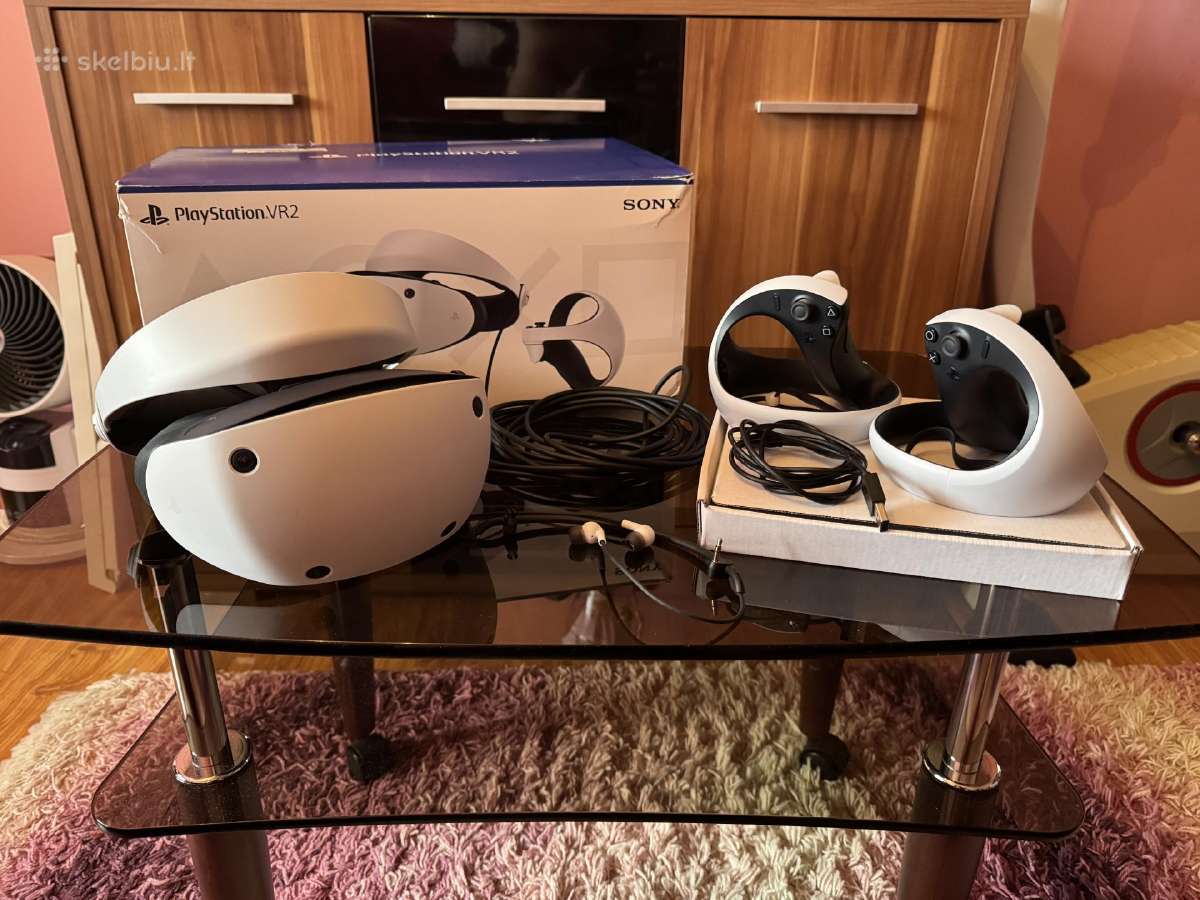 Ps5 Vr2 akiniai (pirkti 2025.11) su garantija