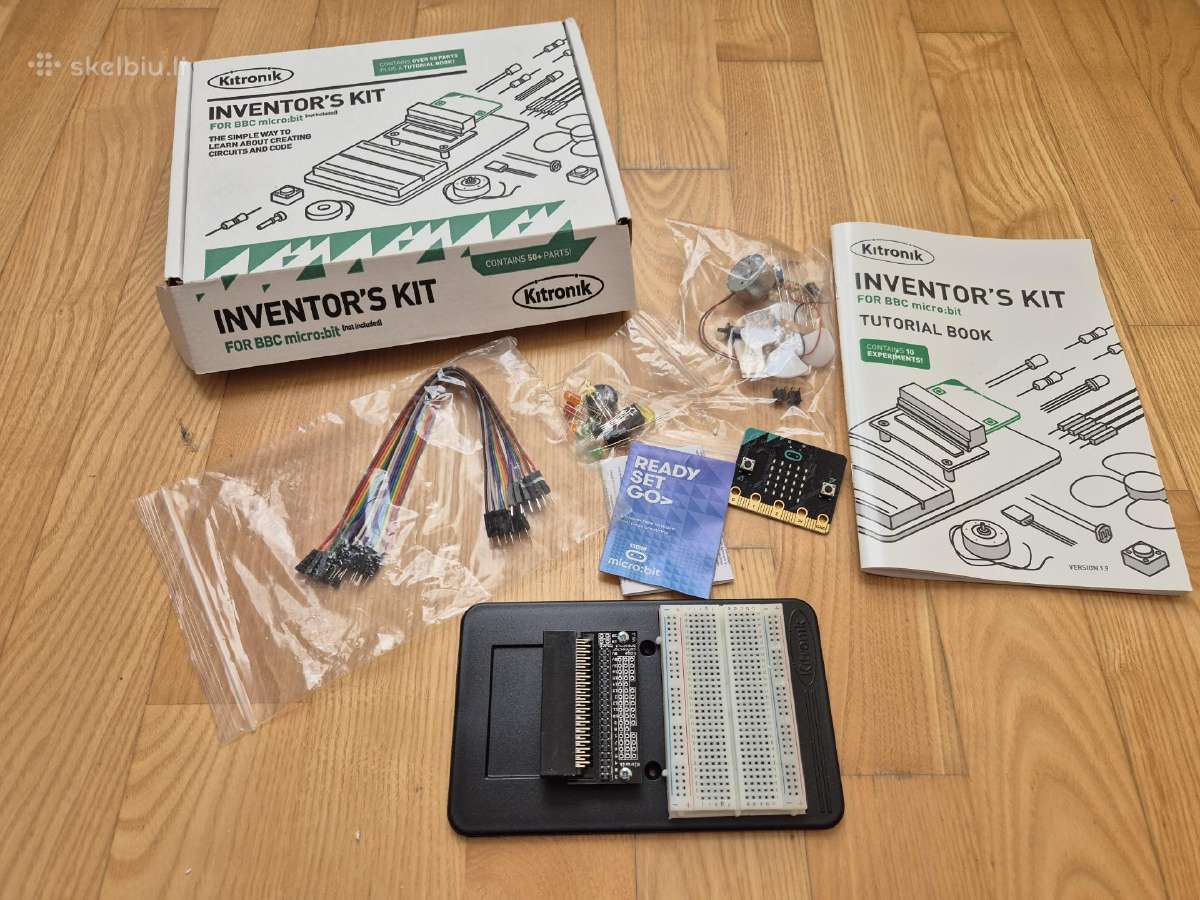 Bbc micro:bit + Kitronik Inventors Kit rinkinys