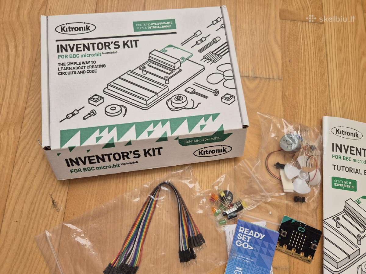 Bbc micro:bit + Kitronik Inventors Kit rinkinys - nuotraukos Nr. 2