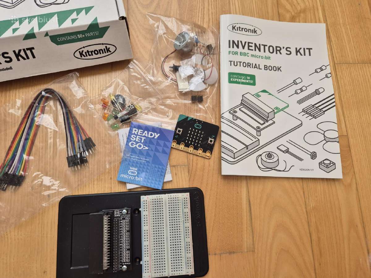 Bbc micro:bit + Kitronik Inventors Kit rinkinys - nuotraukos Nr. 3