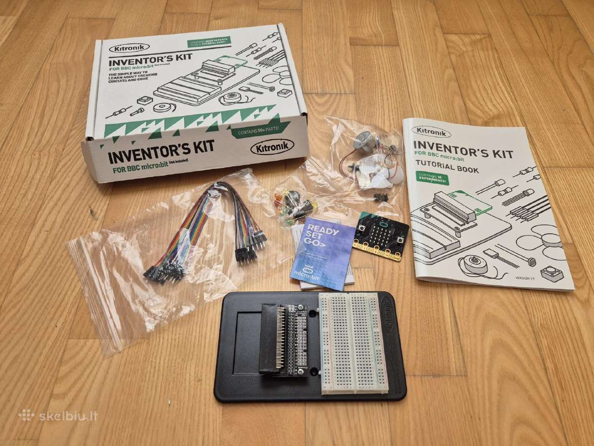 Bbc micro:bit + Kitronik Inventors Kit rinkinys - nuotraukos Nr. 4