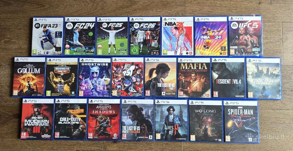 Playstation 5 žaidimai