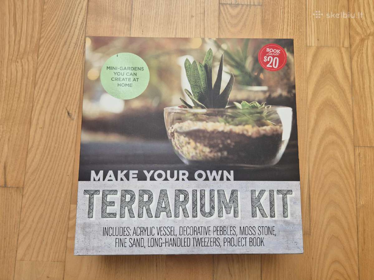 Diy Terrarium rinkinys Make Your Own Terrarium Kit