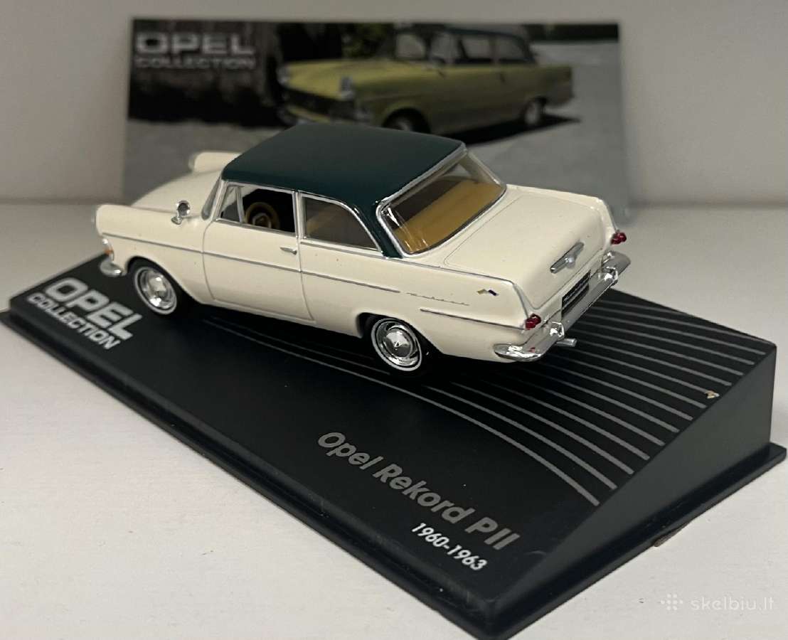 Kolekciniai modeliukai-opel Rekord - nuotraukos Nr. 2
