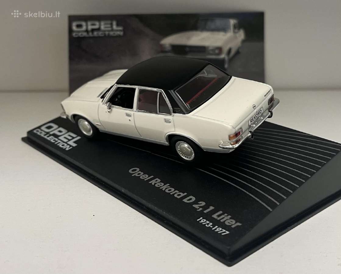 Kolekciniai modeliukai-opel Rekord - nuotraukos Nr. 5