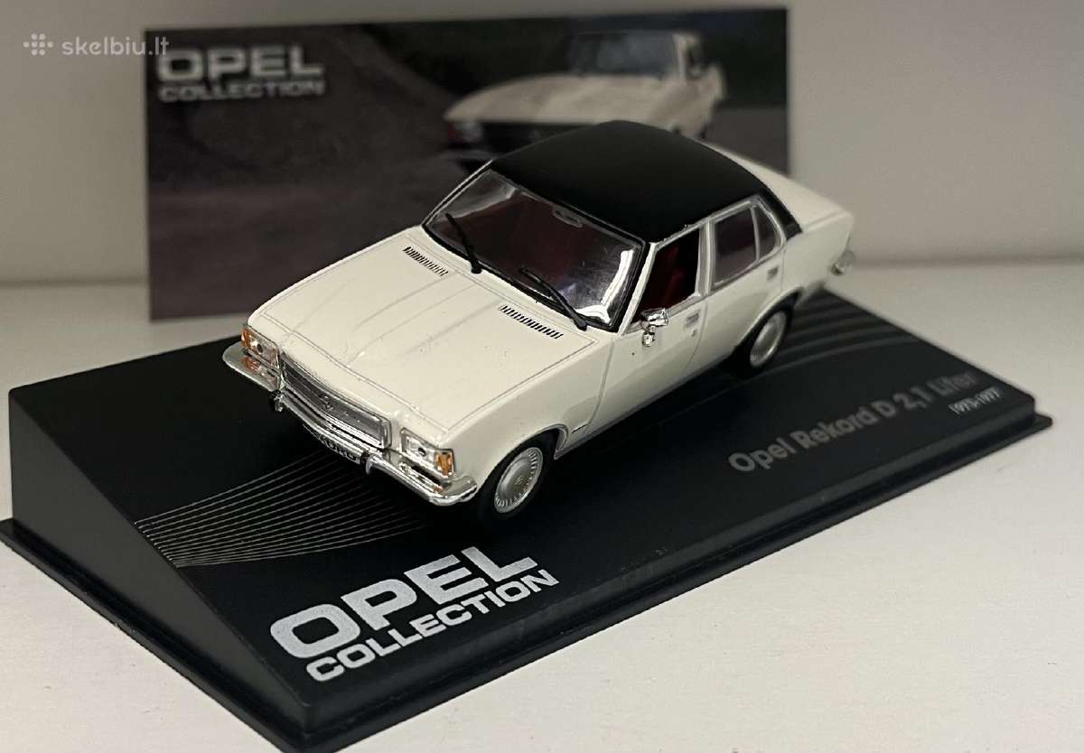 Kolekciniai modeliukai-opel Rekord - nuotraukos Nr. 6