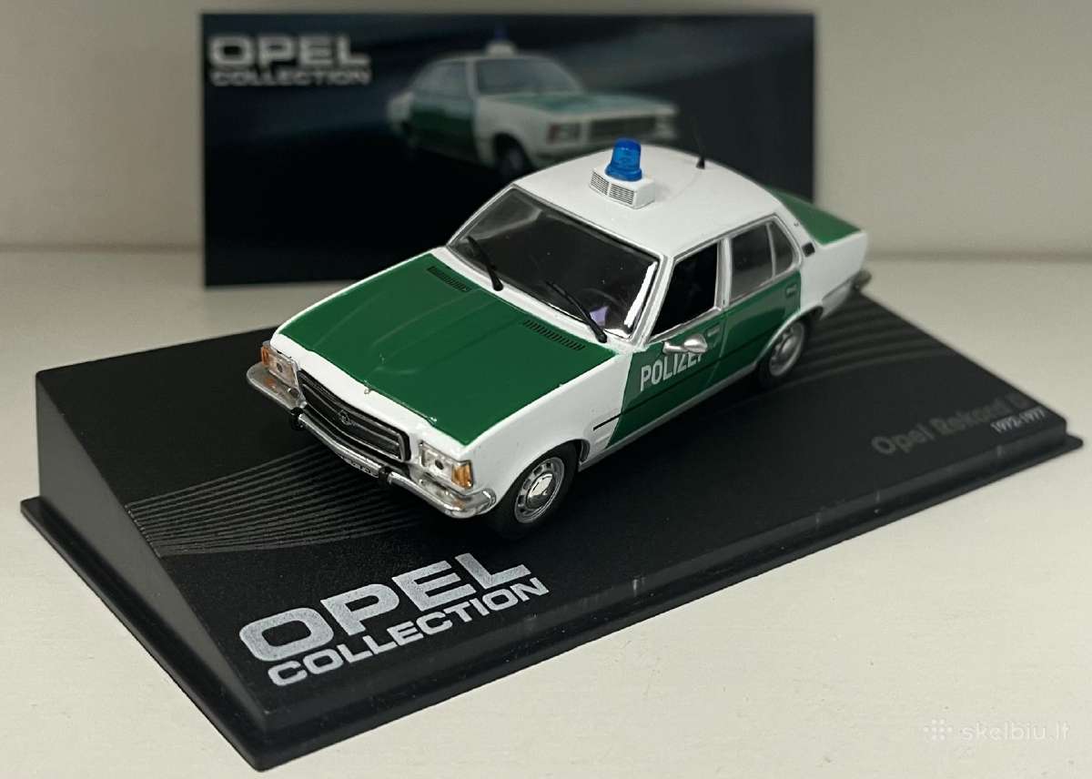 Kolekciniai modeliukai-opel Rekord - nuotraukos Nr. 11