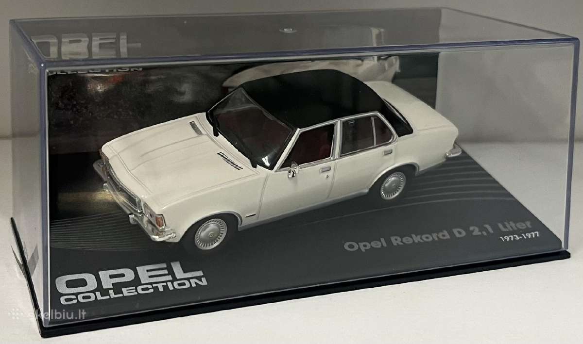 Kolekciniai modeliukai-opel Rekord - nuotraukos Nr. 13
