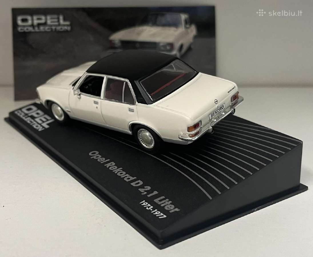 Kolekciniai modeliukai-opel Rekord - nuotraukos Nr. 14