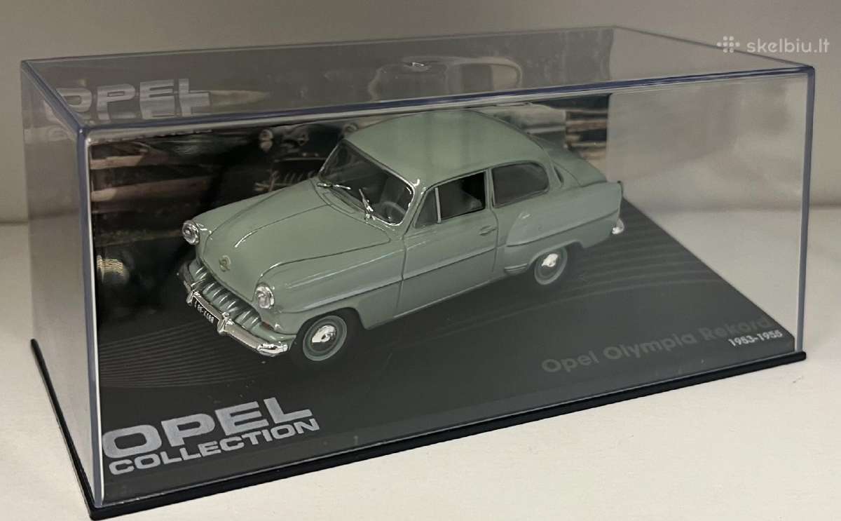 Kolekciniai modeliukai-opel Rekord - nuotraukos Nr. 15