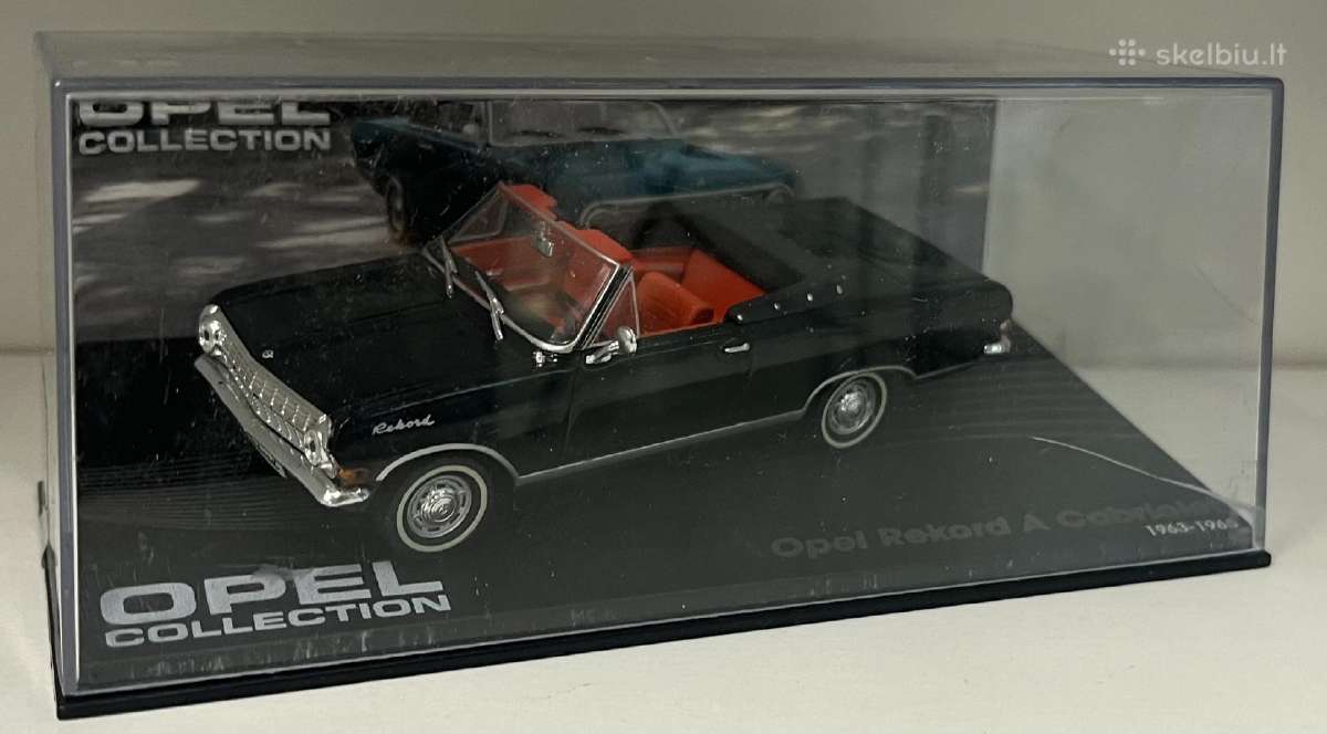 Kolekciniai modeliukai-opel Rekord - nuotraukos Nr. 17