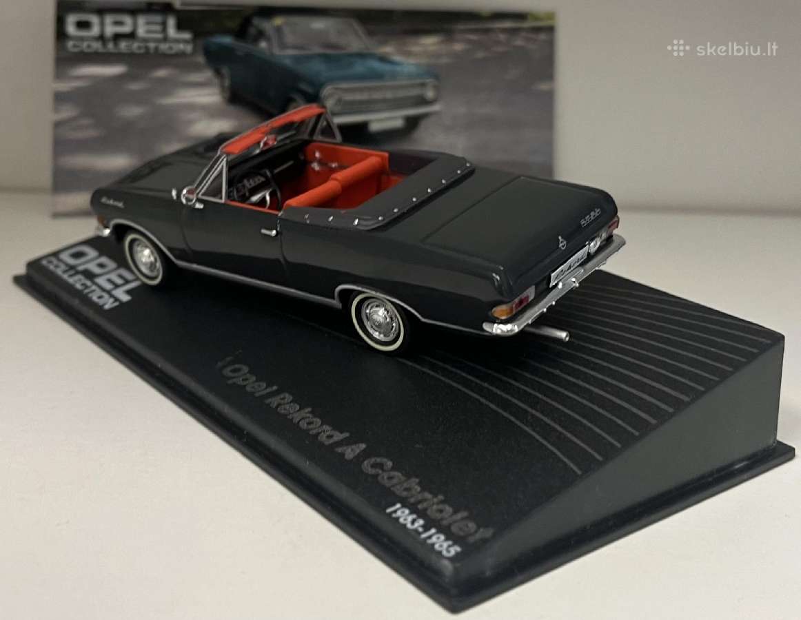Kolekciniai modeliukai-opel Rekord - nuotraukos Nr. 18