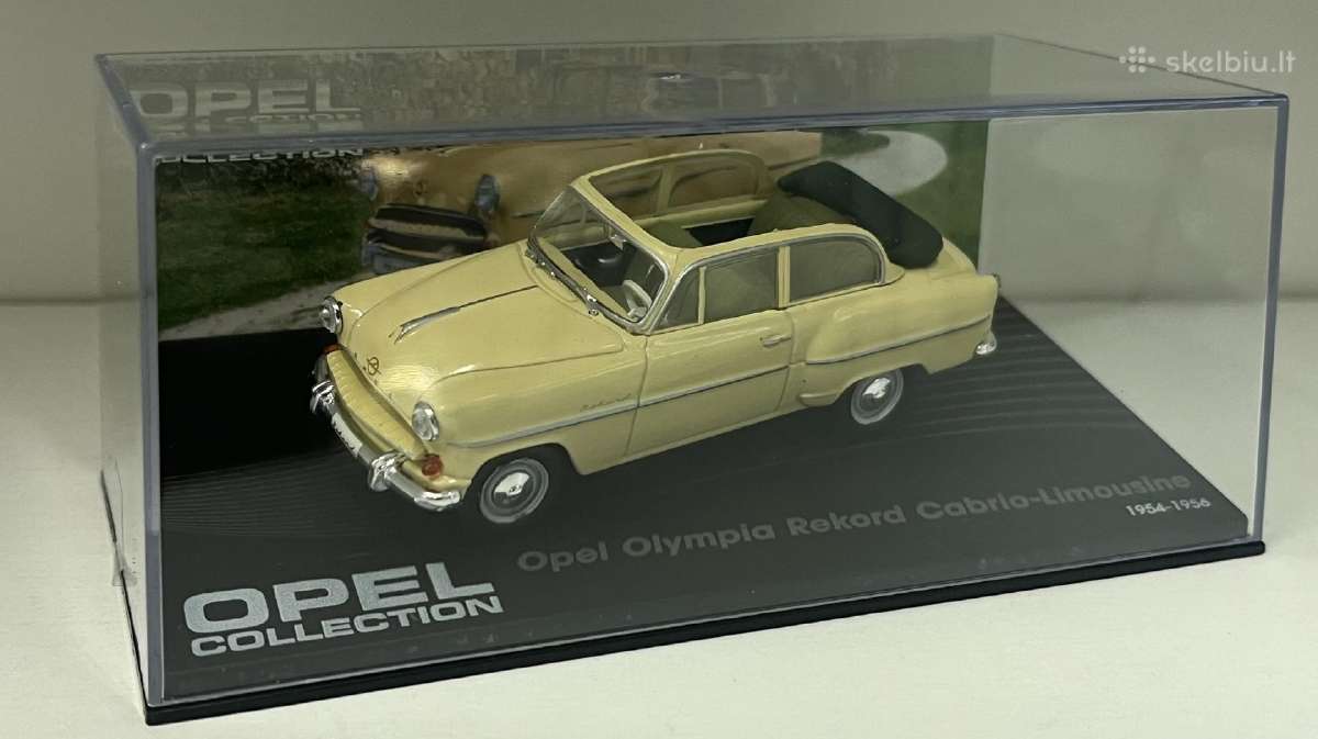 Kolekciniai modeliukai-opel Rekord - nuotraukos Nr. 19