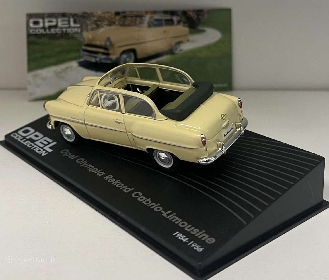Kolekciniai modeliukai-opel Rekord - nuotraukos Nr. 20