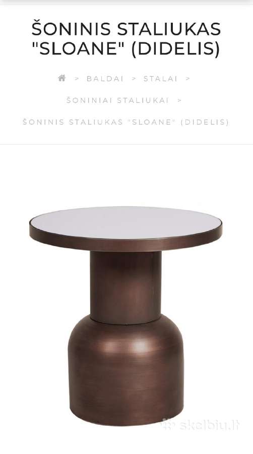 Šoninis staliukas