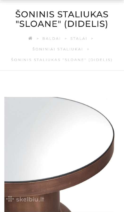 Šoninis staliukas - nuotraukos Nr. 2
