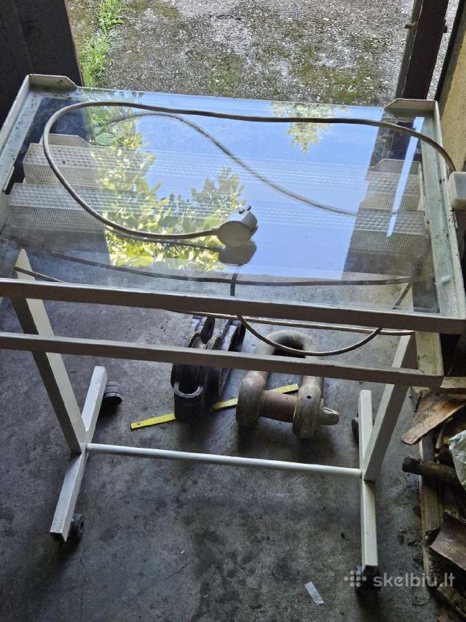 Sulakstomos metalinės kopėčios ir kitas iventorius - nuotraukos Nr. 8
