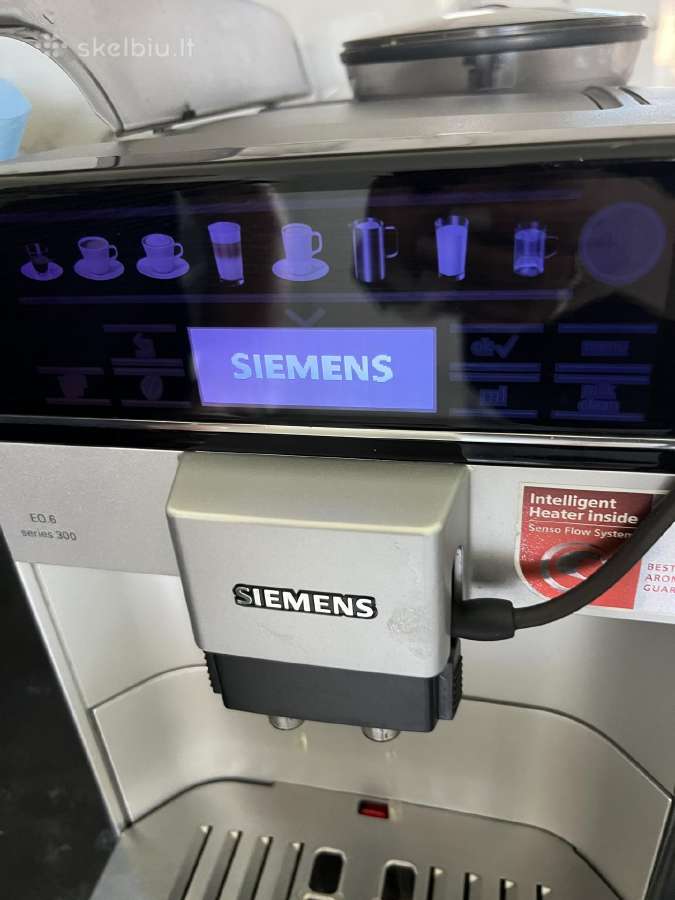 Siemens kavos aparatas Eq6 - nuotraukos Nr. 5
