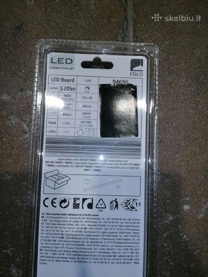 LED lempa po spintele