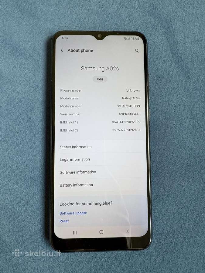 Idealus Samsung Galaxy A02s - nuotraukos Nr. 5
