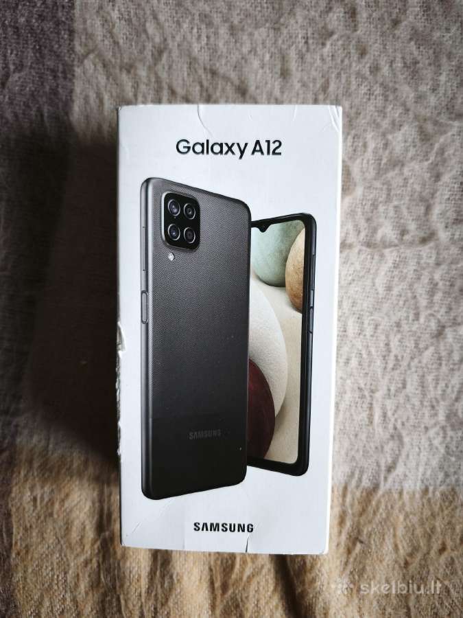 Parduodu nauja samsung a12 telefona
