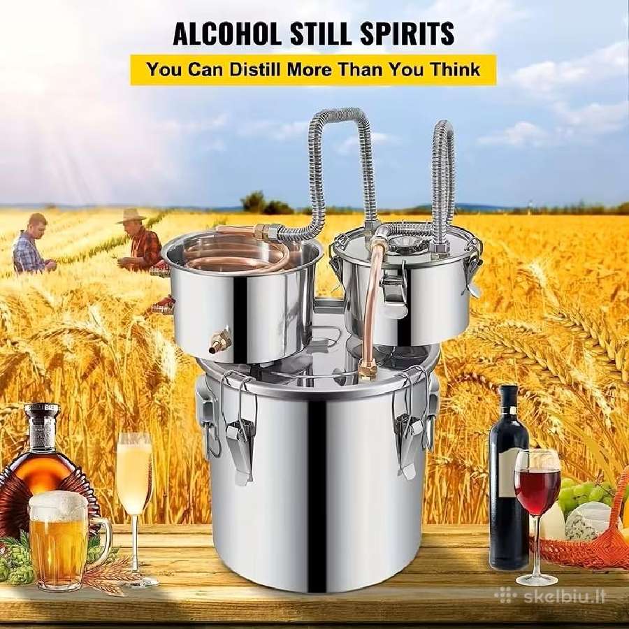 22l alkoholio distiliavimo aparatas