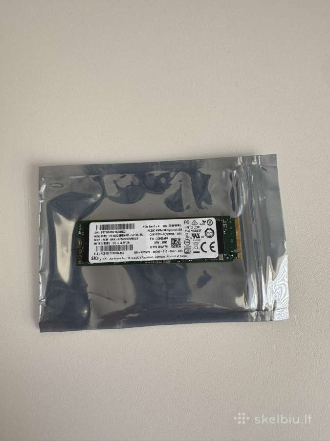 M2 Nvme 512gb SSD