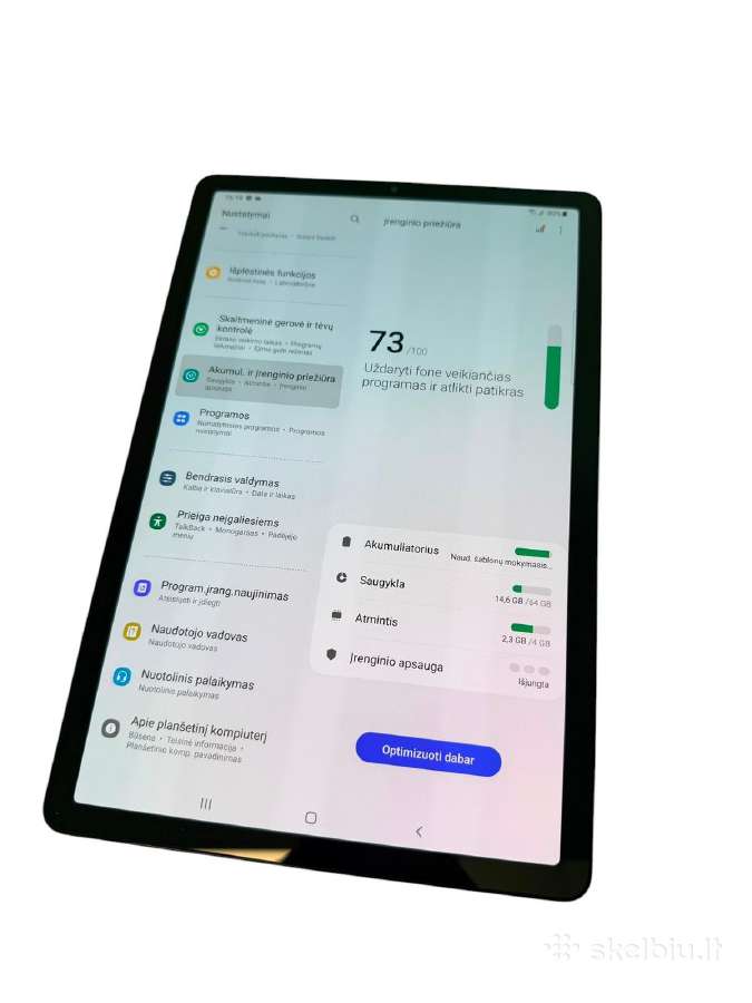 Samsung Galaxy Tab S5e +Sim + 3 mėn. garantija - nuotraukos Nr. 9