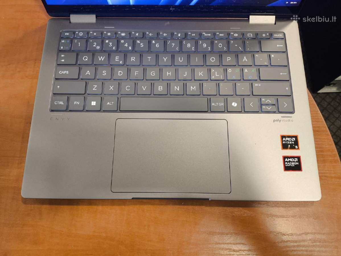 Envy x360 Ryzen 5 8640hs 16gb 512gb SSD 14% - nuotraukos Nr. 3