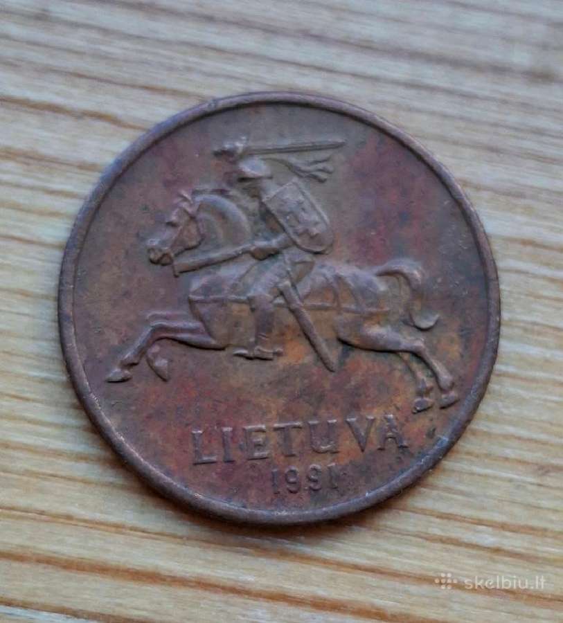 Lietuva 1991 50 centu - nuotraukos Nr. 2