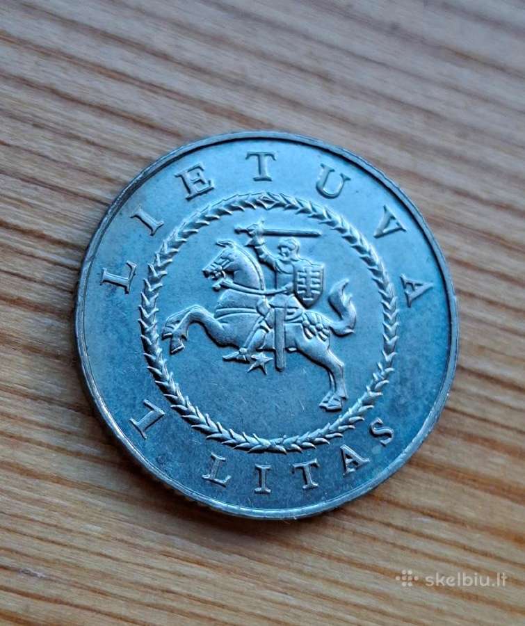 Lietuva 2004 1 litas (proginė) - nuotraukos Nr. 2