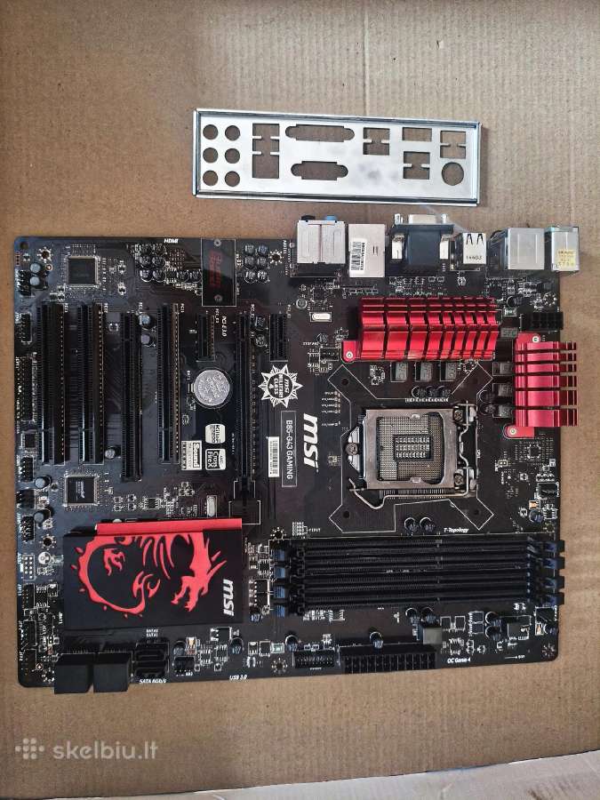Motininė Msi B85-g43- Gaming