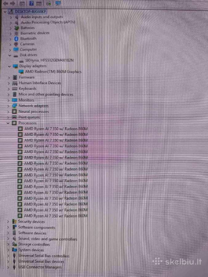 Yoga Slim 7 Oled Ryzen Ai 7 350 16gb 512gb 2027-06 - nuotraukos Nr. 5