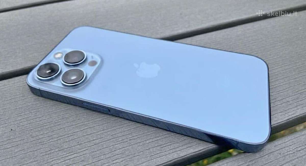Parduodamas iPhone 13 Pro 256gb (Sierra Blue)