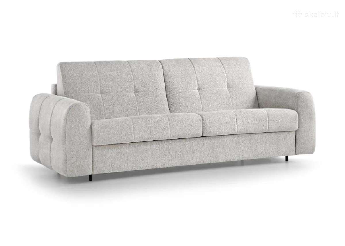 Minkšta sofa/sofa–lova su dėže patalynei „Perona - nuotraukos Nr. 3