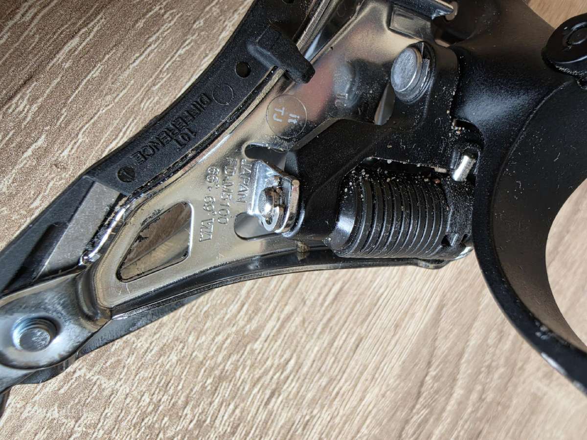 Shimano Deore priekinis begių perjungėjas - nuotraukos Nr. 5