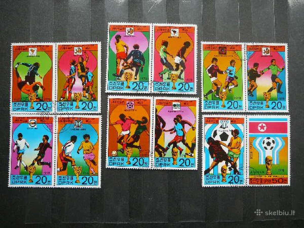 Futbolas Istorija Koreja 1978 antsp. kr25