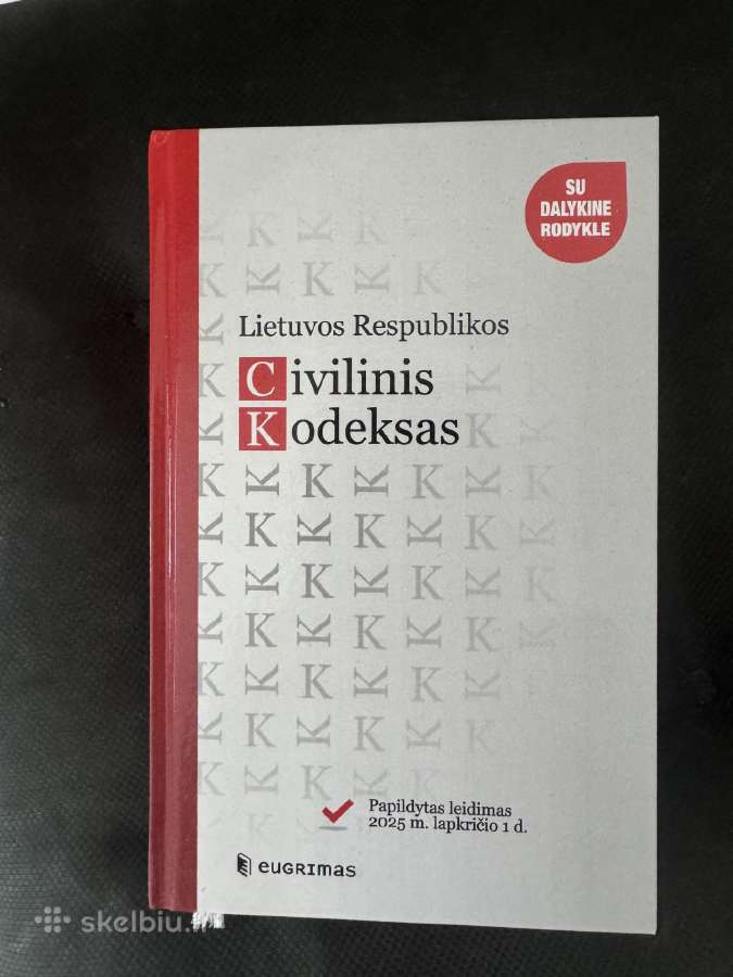 Civilinis kodeksas naujausias