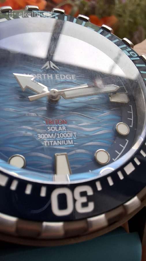 North Edge titanium solar 300 m (30 bar/30 atm) - nuotraukos Nr. 6