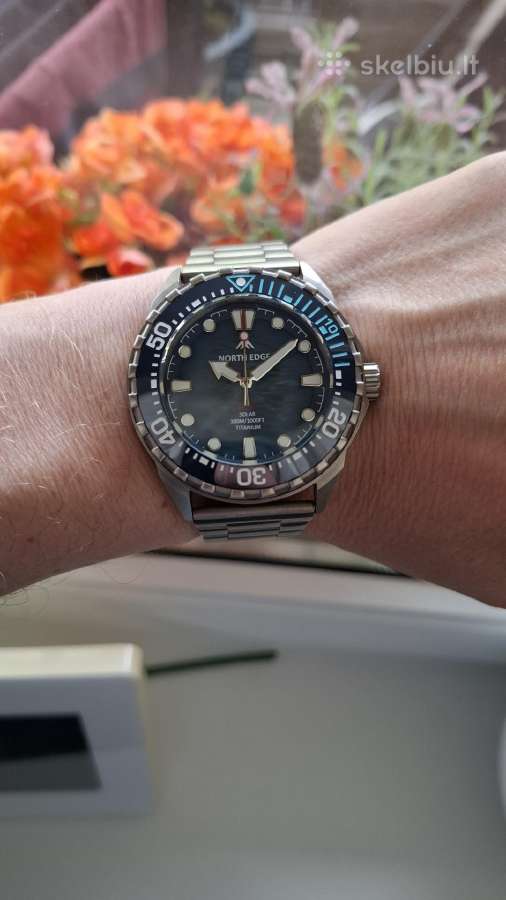 North Edge titanium solar 300 m (30 bar/30 atm) - nuotraukos Nr. 2