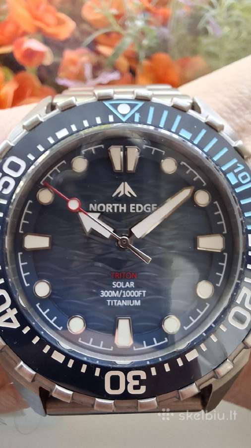 North Edge titanium solar 300 m (30 bar/30 atm) - nuotraukos Nr. 11