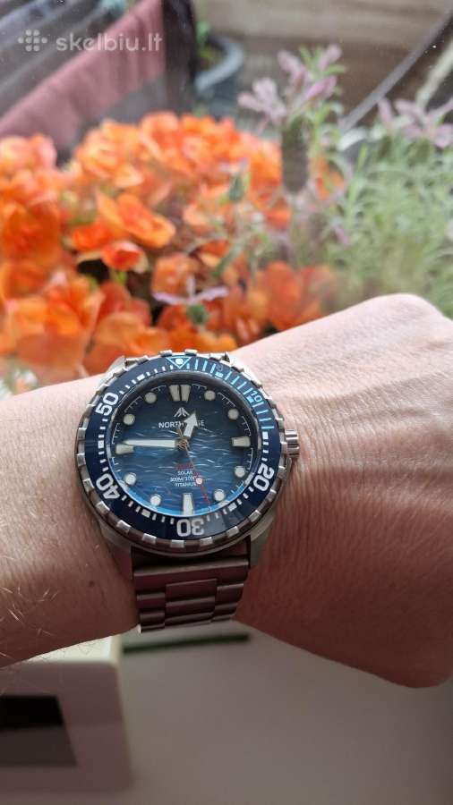 North Edge titanium solar 300 m (30 bar/30 atm) - nuotraukos Nr. 5