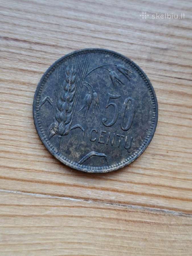 Lietuva 1925 50 centu
